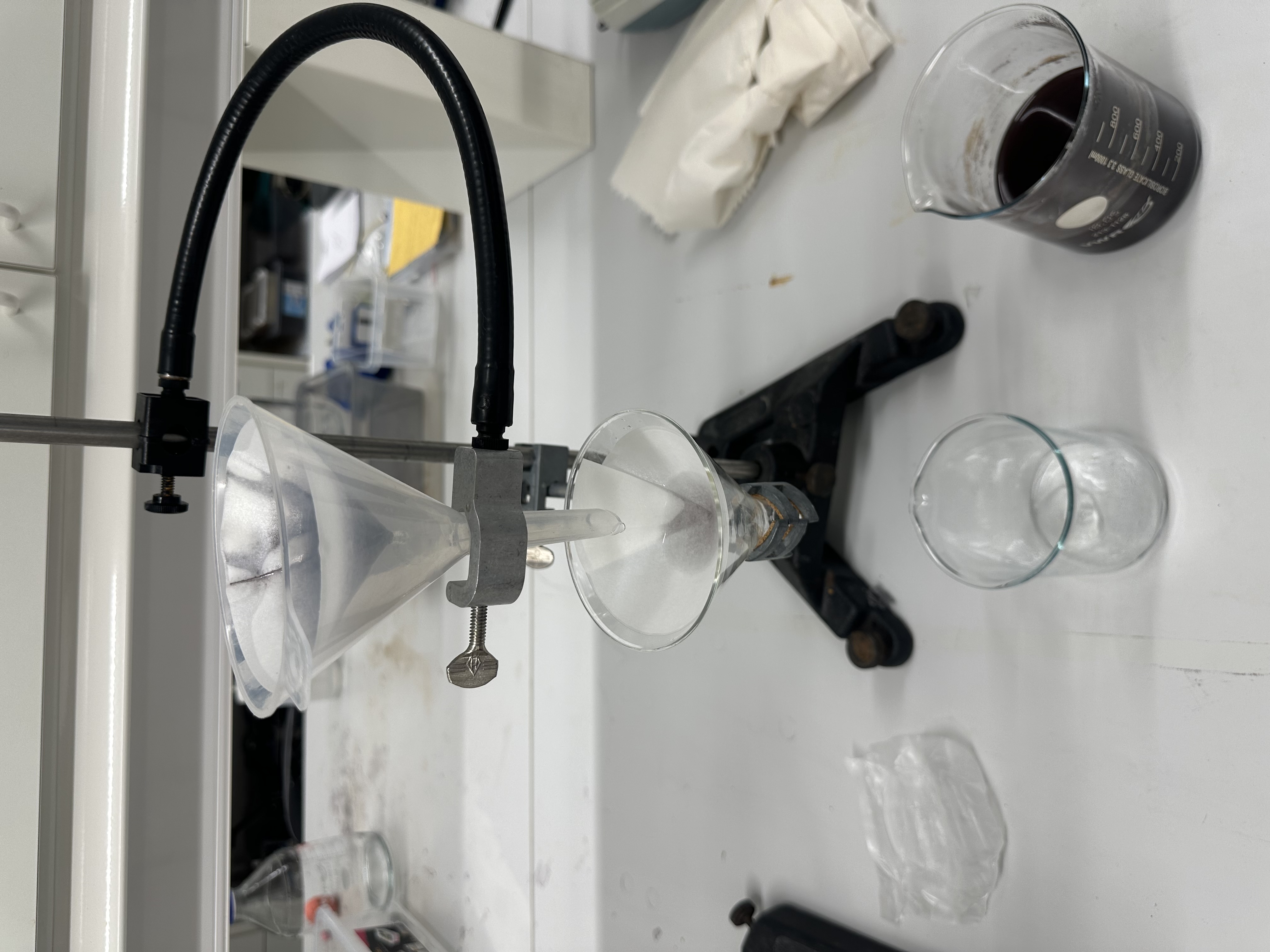 Filtering setup for Proof of Concept at NTNU